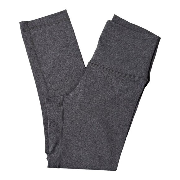 Lululemon Wunder Under High Rise Heathered Gray Leggings - Picture 7 of 9